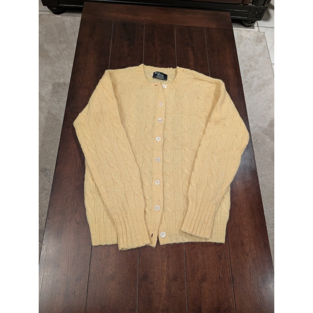 Vintage Dean Of Scotland Women's Cardigan Sz 36